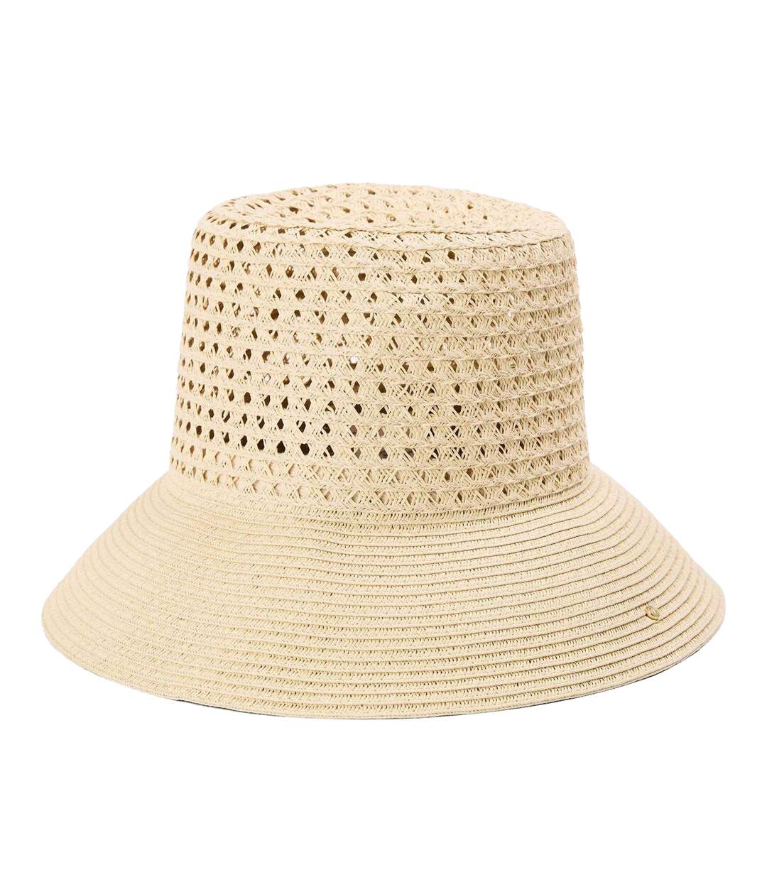 Bob Été Motif/style Perforé Femme Blanc Cassé Ralph Lauren-1