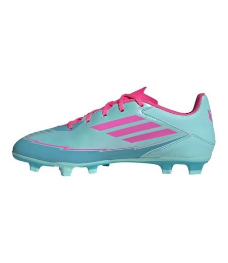 Chaussures De Foot Pour Terrain Ferme F50 Club Homme Bleu Clair Rose Adidas