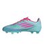 Chaussures De Foot Pour Terrain Ferme F50 Club Homme Bleu Clair Rose Adidas-2