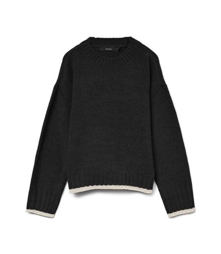 Pull noir femme vero moda hadow