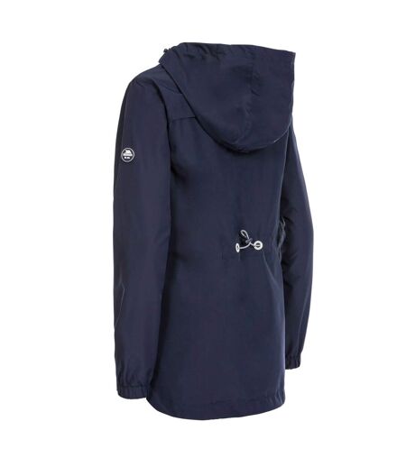 Womens/ladies Flourish Waterproof Jacket Navy Trespass