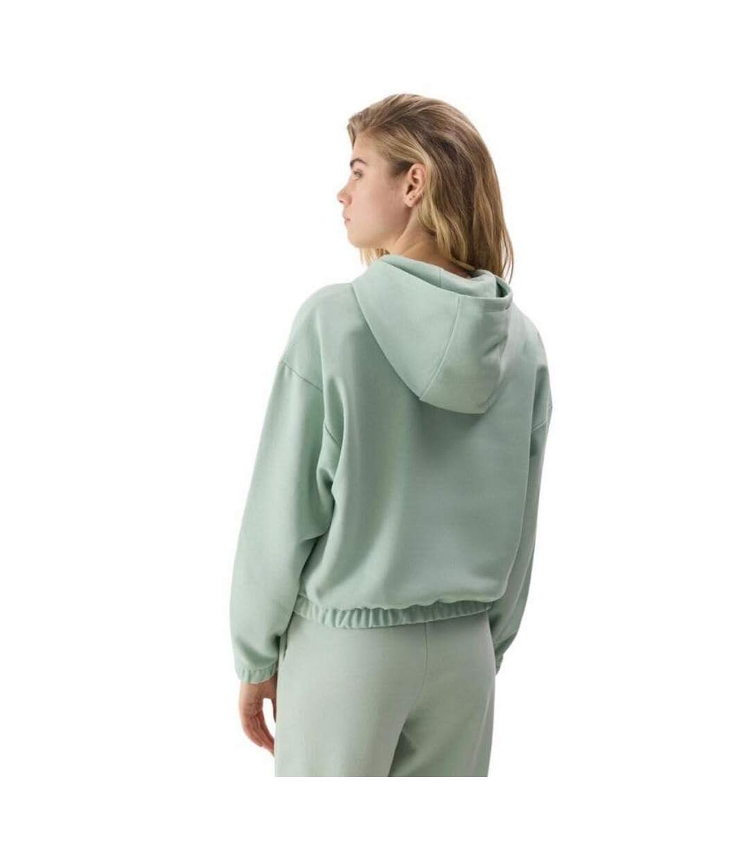 Sweat À Capuche Wss24tswsf1057 Femme Vert 4F-3