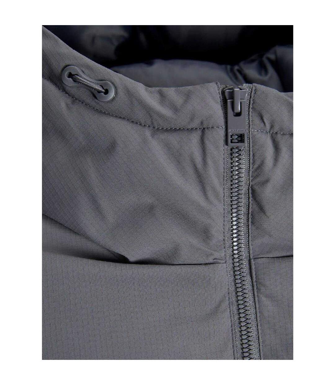 Mens Brady Long Puffer Jacket Grey Jack And Jones-2