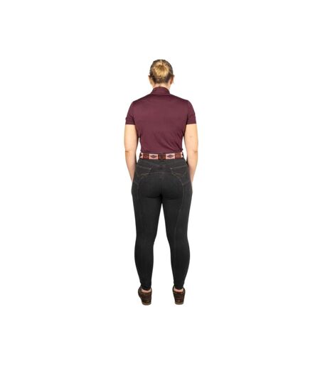 Womens/ladies Elevate Style Sport T-shirt Berry Hy