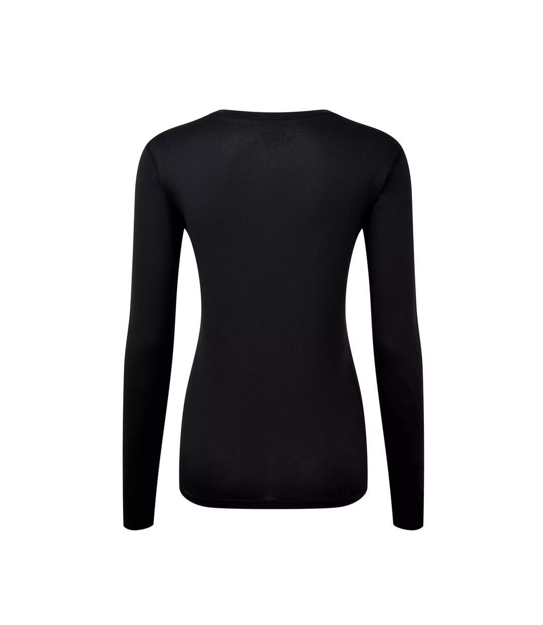 Womens/ladies core long-sleeved t-shirt black Ronhill