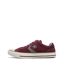 Baskets bordeaux/grises homme converse star plyr-1