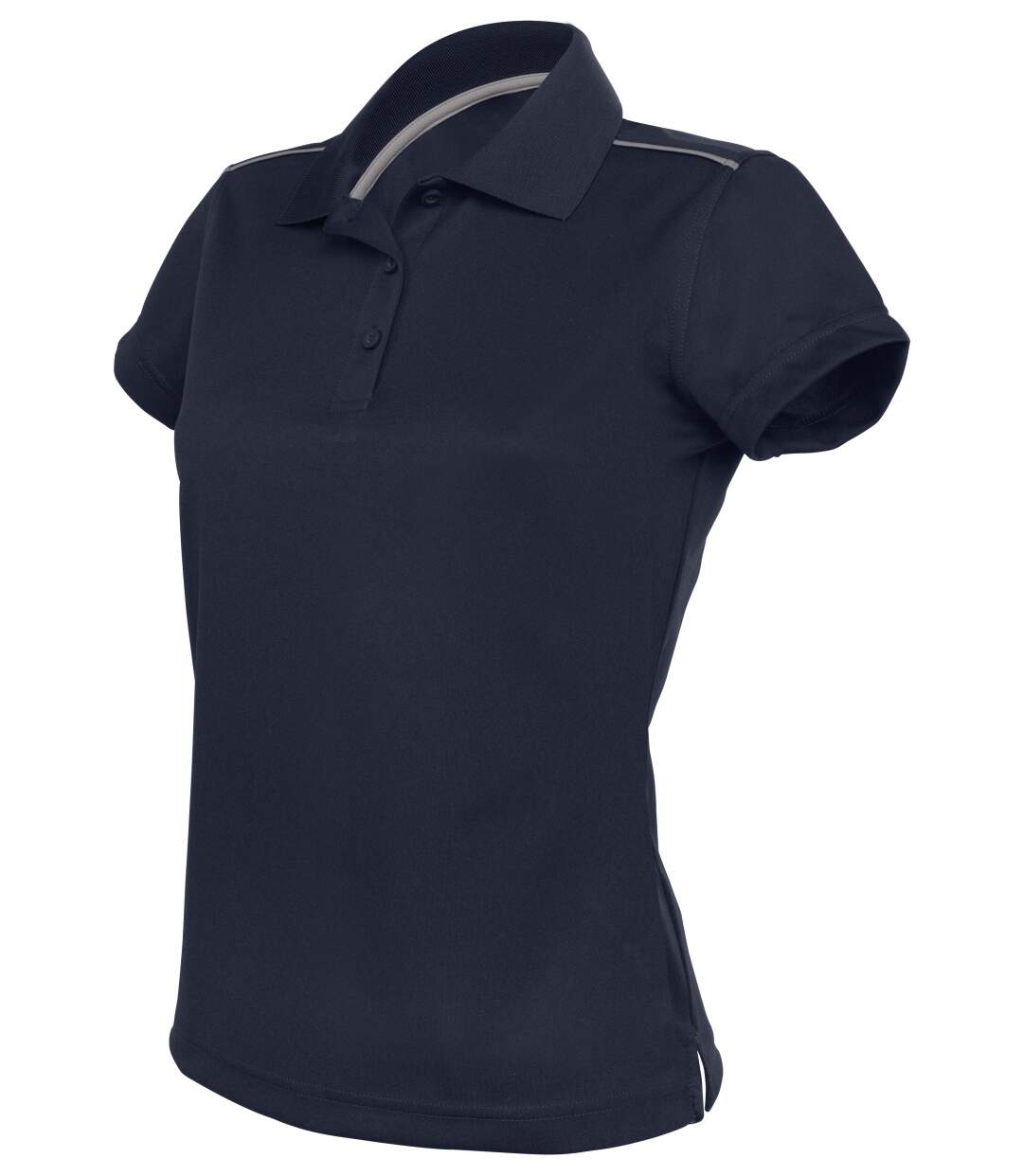 Polo femme sport - PA481 - bleu marine - manches courtes-1