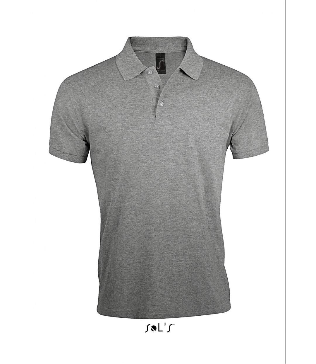 Polo homme polycoton - 00571 - gris chiné