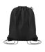 Conscious Drawstring Bag One Size Black SOLS-1