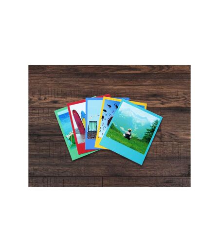 Coffret Cheerz avec 12 magnets photo au format rétro et pochette cadeau - SMARTBOX - Coffret Cadeau Sport & Aventure