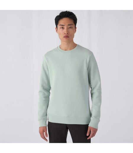B&C Mens King Crew Neck Sweater (Aqua Green) - UTBC4689