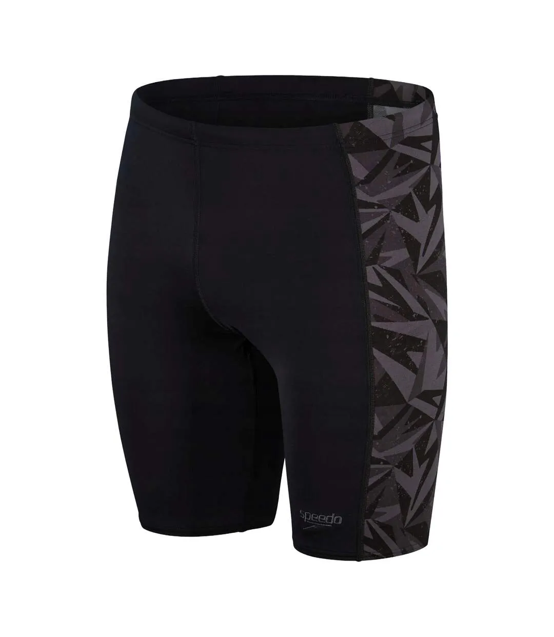 Short De Bain Hyperboom Homme Noir Gris Oxyde Speedo-2