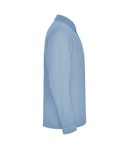 Roly Mens Estrella Long-Sleeved Polo Shirt (Sky Blue) - UTPF4296