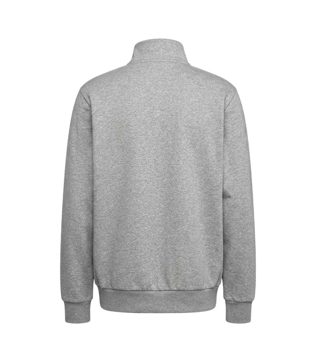 Mens Originals Trefoil Logo Sweatshirt Grey Heather Adidas-2