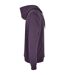 Sweat À Capuche Adulte Violet Foncé Build Your Brand-3