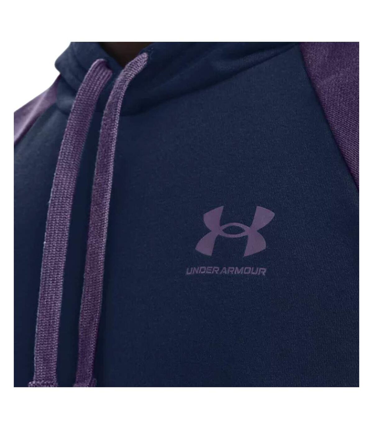 Sweat Marine Homme Under Armour Rival Flc Colorblock