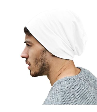 Hemsedal Bonnet Mou En Coton Adulte Mixte Blanc Beechfield