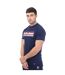 T-shirt forever homme bleu marine One True Saxon-1
