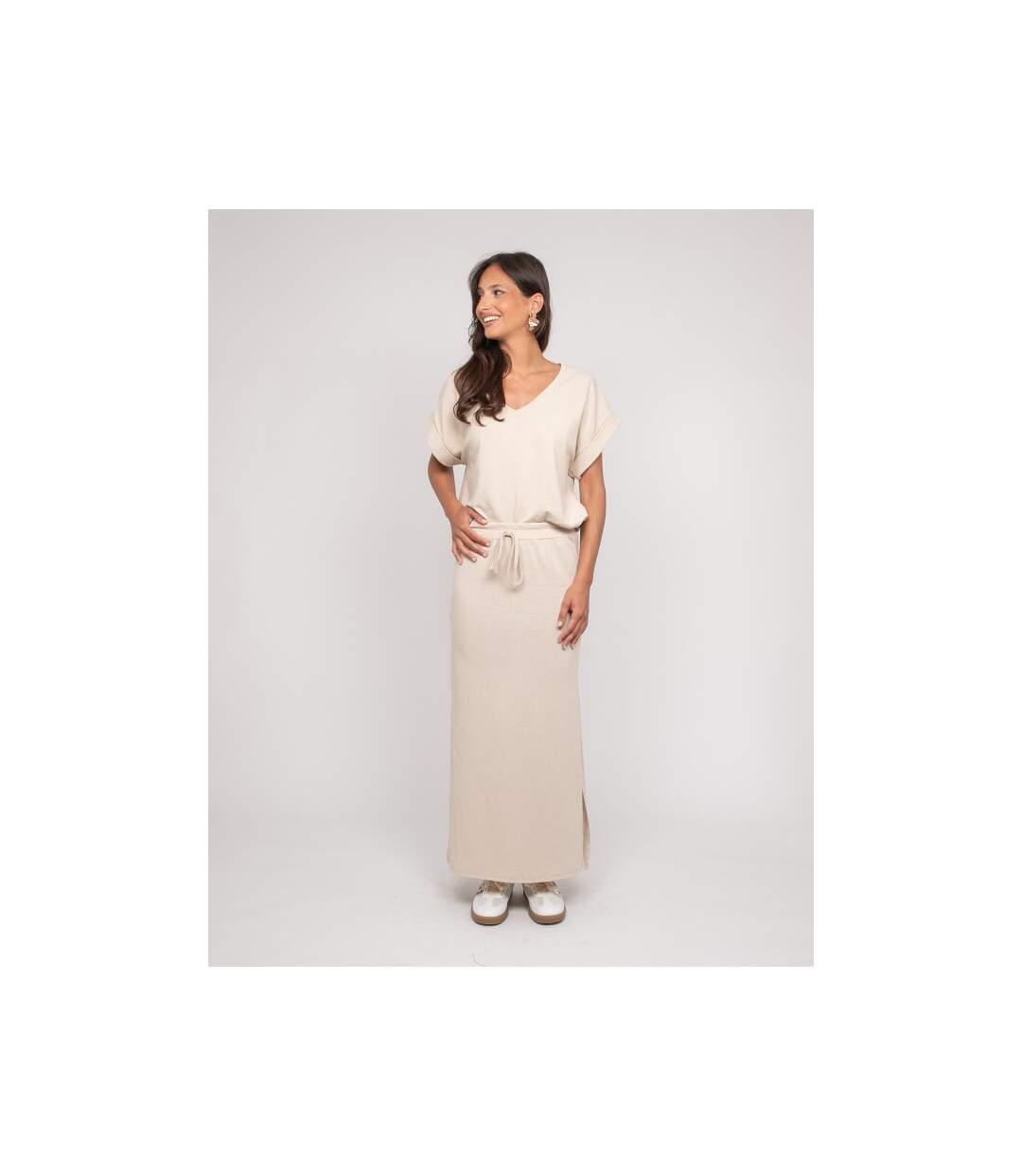 Jupe longue molleton XIVELA - Dona X Lisa-4