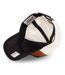 Casquette trucker avec filet bi-matière semi curved animal Lion Hatfield-5