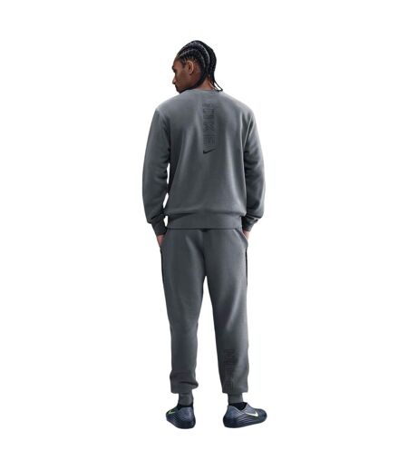 Sweat Manches Raglan Homme Gris Noir Nike