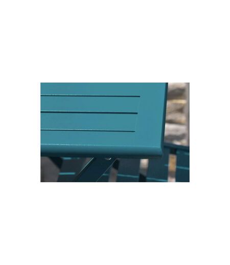 Table de Jardin Pliante Marius 140cm Bleu Canard