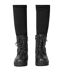 Bottines Motif/style Motard Femme Noir I Saw It First-4