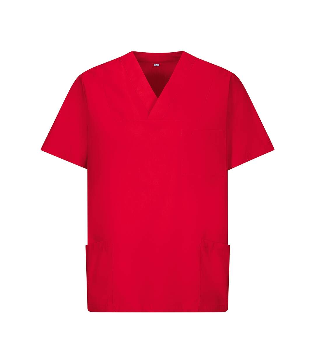 Unisex Adult Work Tunic Red Exner-1