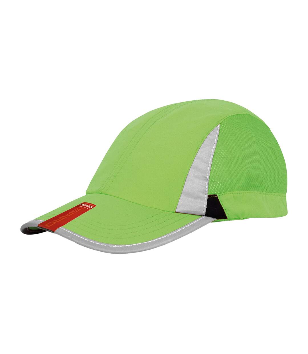 Casquette de sport spiro vert clair / noir Result Headwear-1