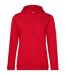 Sweat À Capuche Inspire Femme Rouge B&C-1