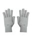 Unisex Adult Knitted Gloves Grey Print Slazenger-1