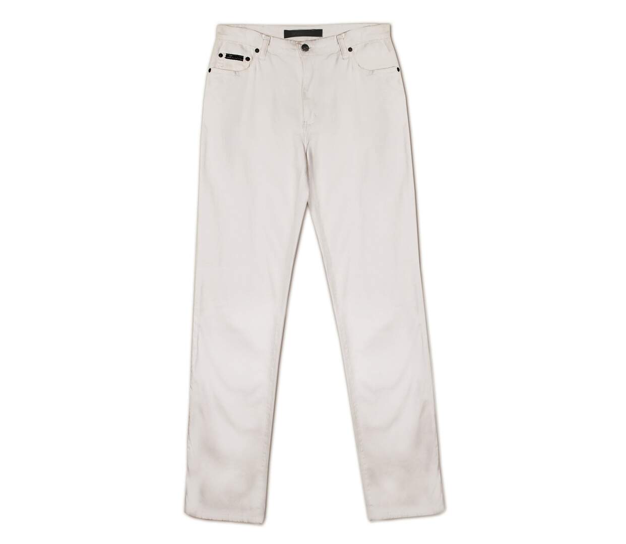 Pantalon Mayflower FIANA2 blanc coupe droite : le confort du stretch au quotidien-5