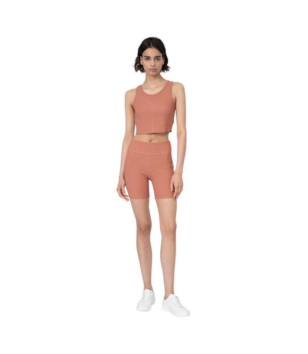 Short F041 Femme Marron 4F-1