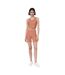 Short F041 Femme Marron 4F-1