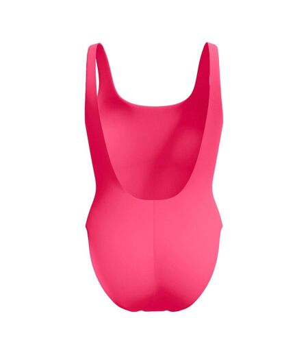 Maillot De Bain 1 Pièce Motif/style Logo Imprimé Femme Rose Corail Speedo