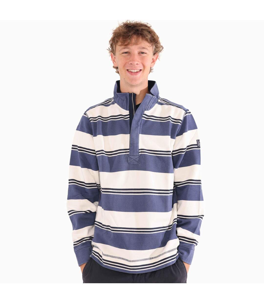 Sweat Homme Bleu Denim Lazy Jacks-1
