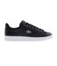 Mens Carnaby Set Leather Trainers Black Lacoste-1