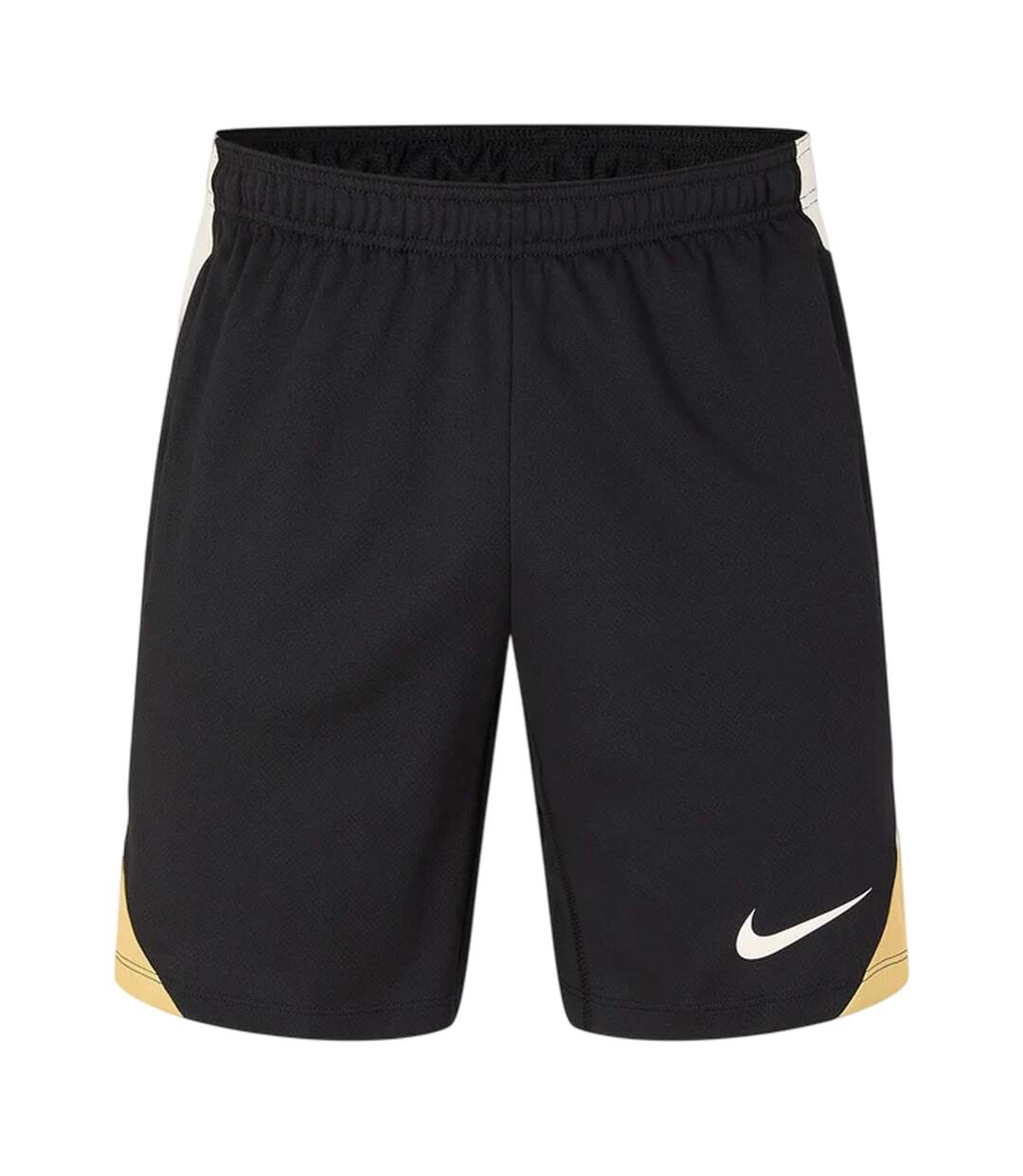 Short De Foot Strike Homme Noir Jaune Or Nike-1