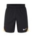 Short De Foot Strike Homme Noir Jaune Or Nike-1