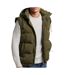 Doudoune sans manche Kaki Homme Superdry Hooded Everest - XS-1