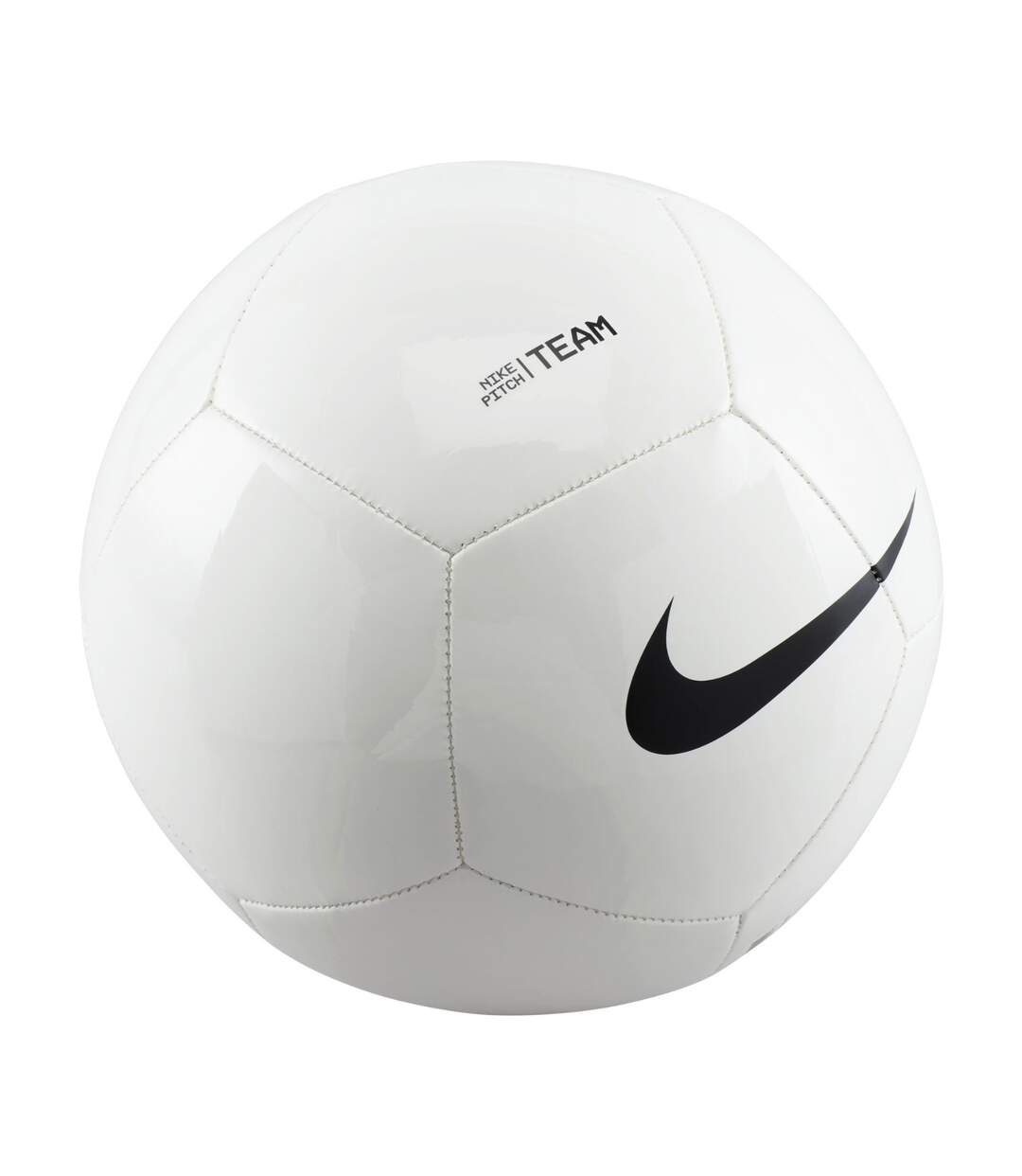 Ballon De Foot Pitch Team Taille 3 Blanc Nike-1