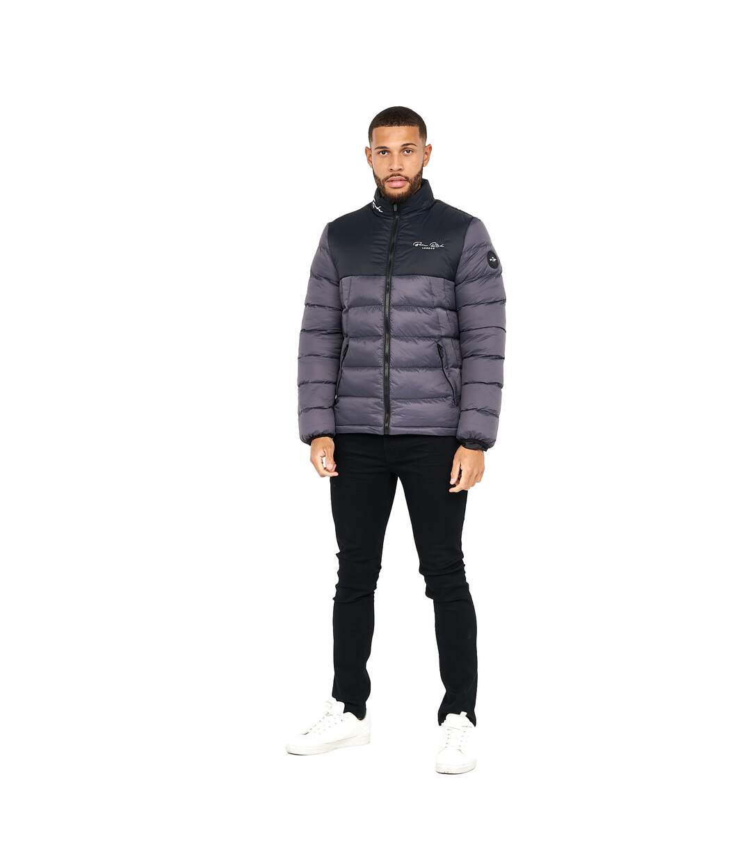 Doudoune Lyden Homme Gris Born Rich-1