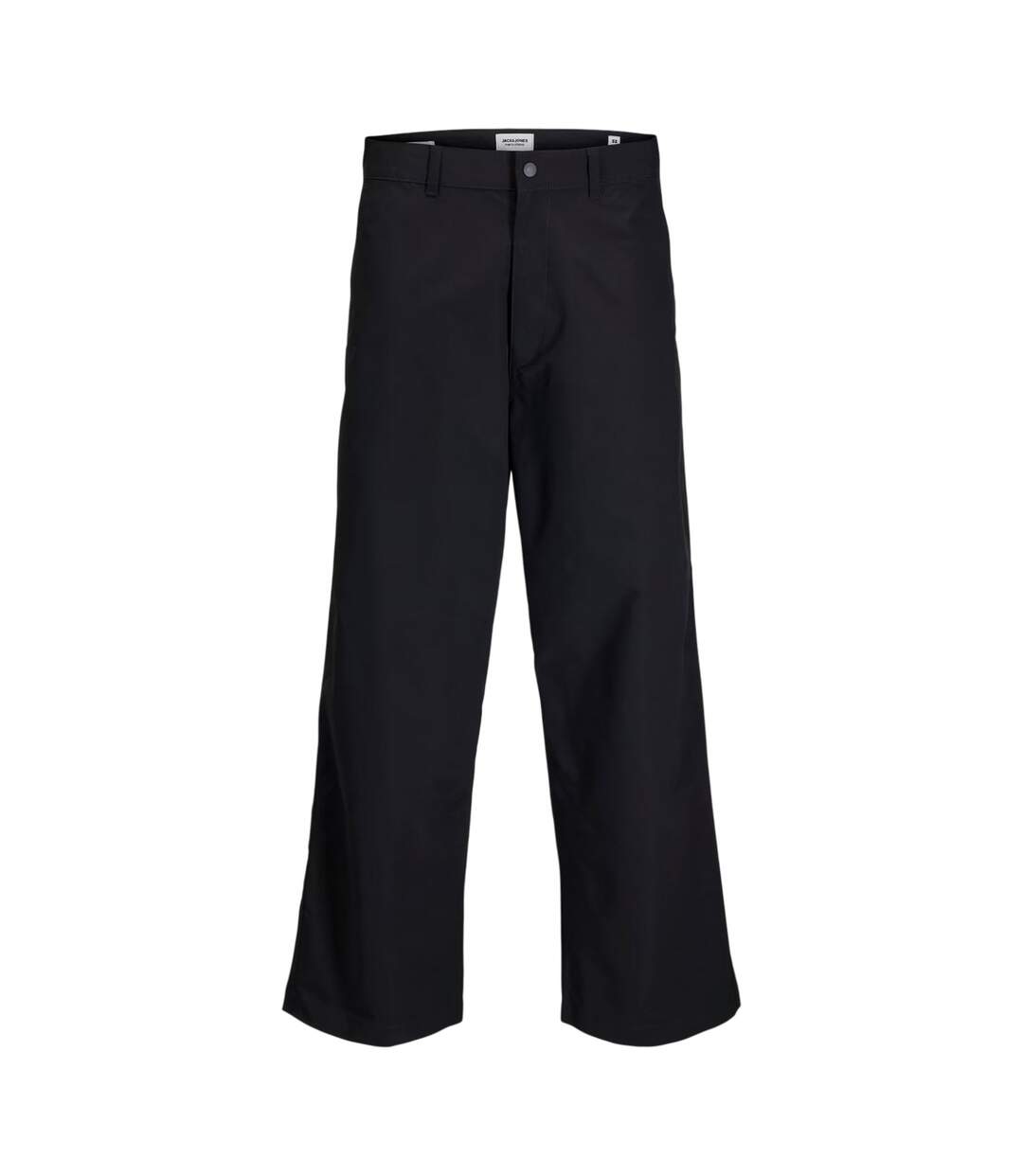 Mens Owen Wide Leg Chinos Black Jack And Jones-2
