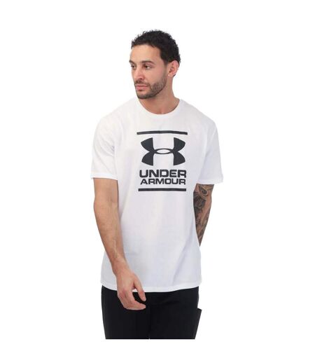 T-shirt manches courtes gl foundation homme blanc Under Armour