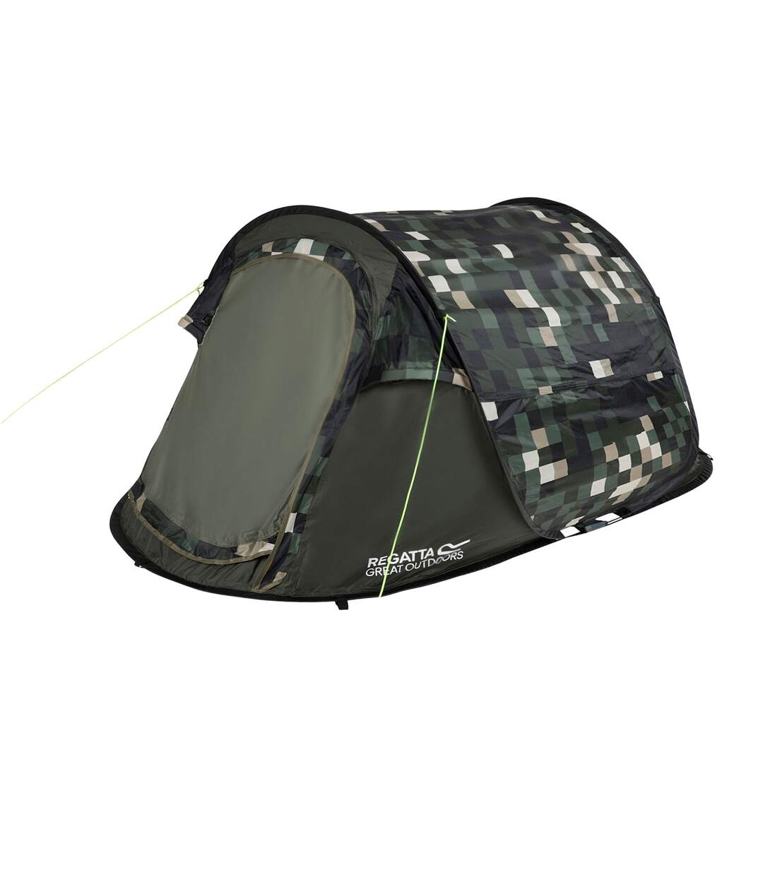 Malawi Pixelated 2 Person Pop-up Tent One Size Multicoloured Regatta-1