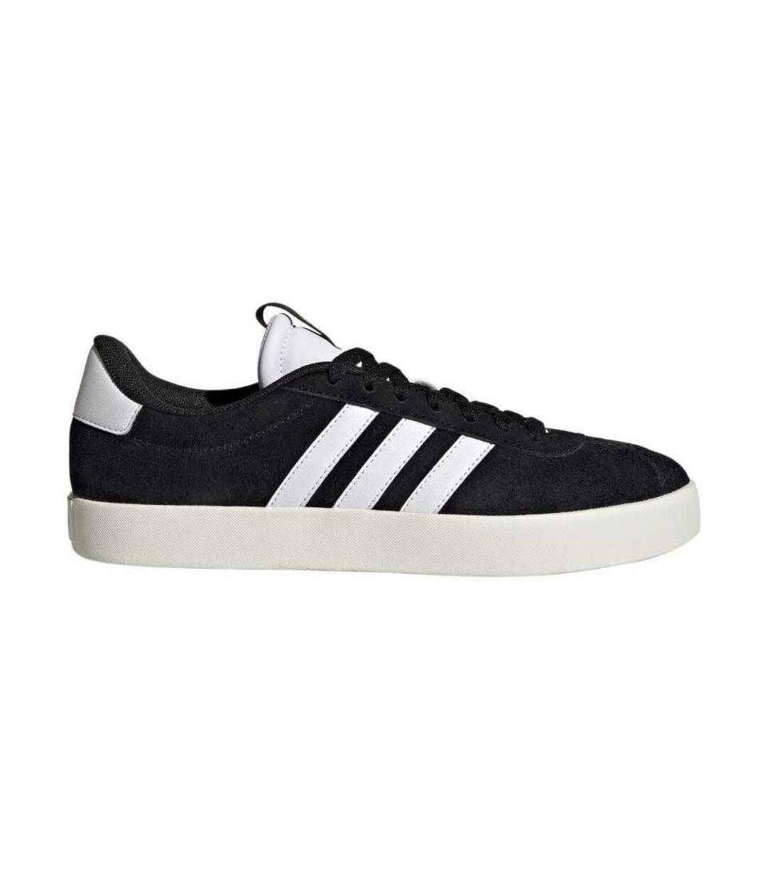 Chaussures Motif/style 3 Rayures Vl Court 3.0 Femme Noir Adidas-1