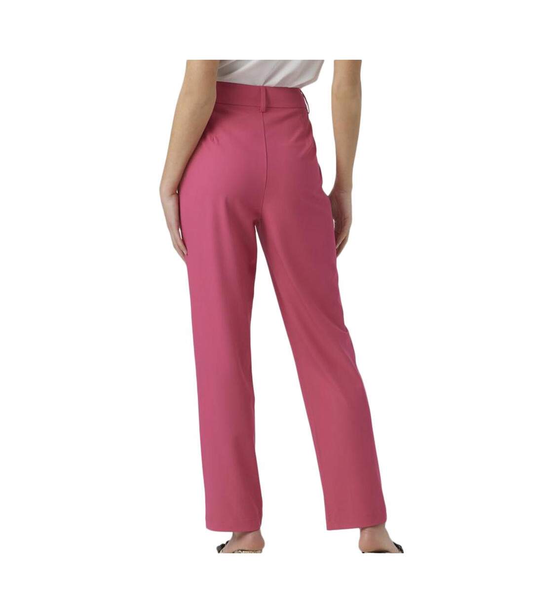 Pantalon fluide Rose Femme Vero Moda Elda - W34-L32