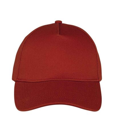 Casquette de baseball rouge orangé Native Spirit