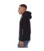 Mens Route 66 Full Zip Hoodie Black Modern Amusement-4
