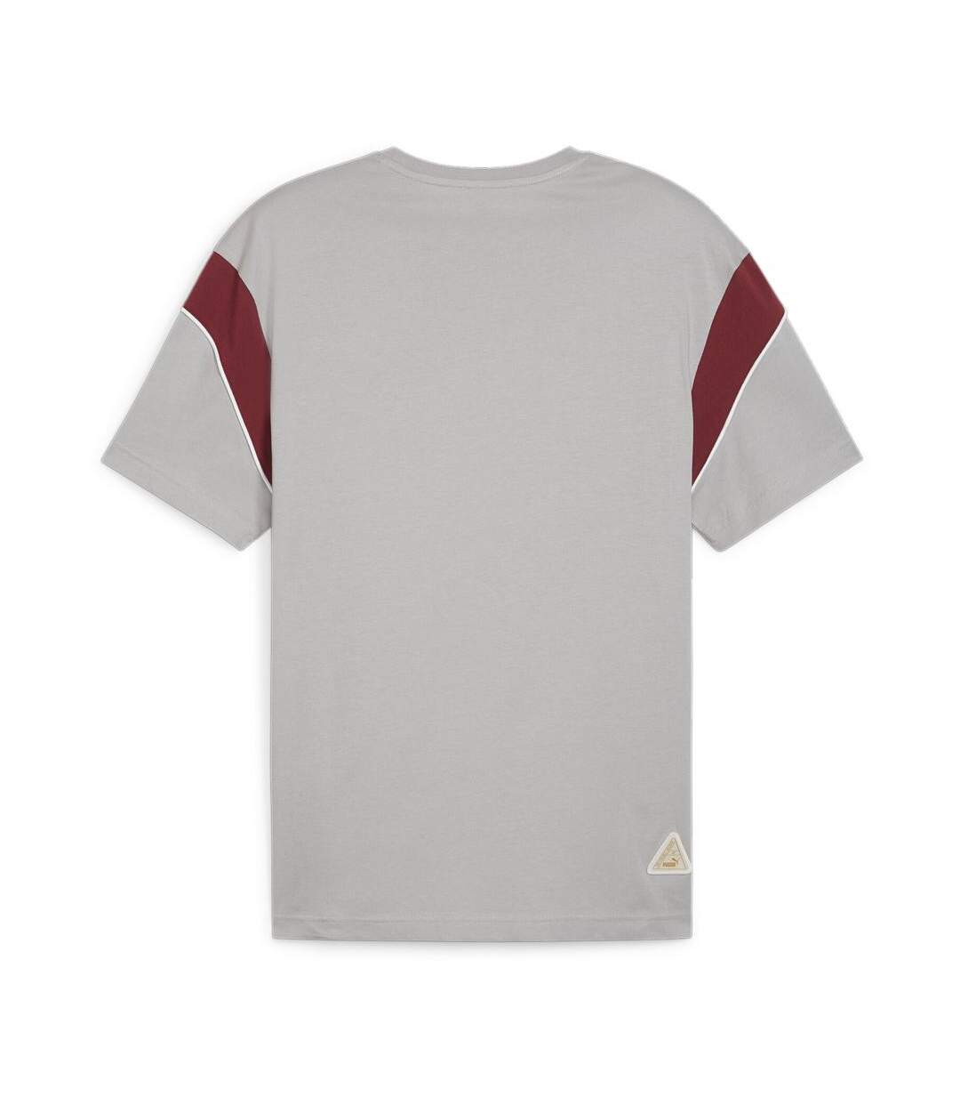 AC Milan T-shirt Gris/Bordeaux Homme Puma Ftblarchive - L